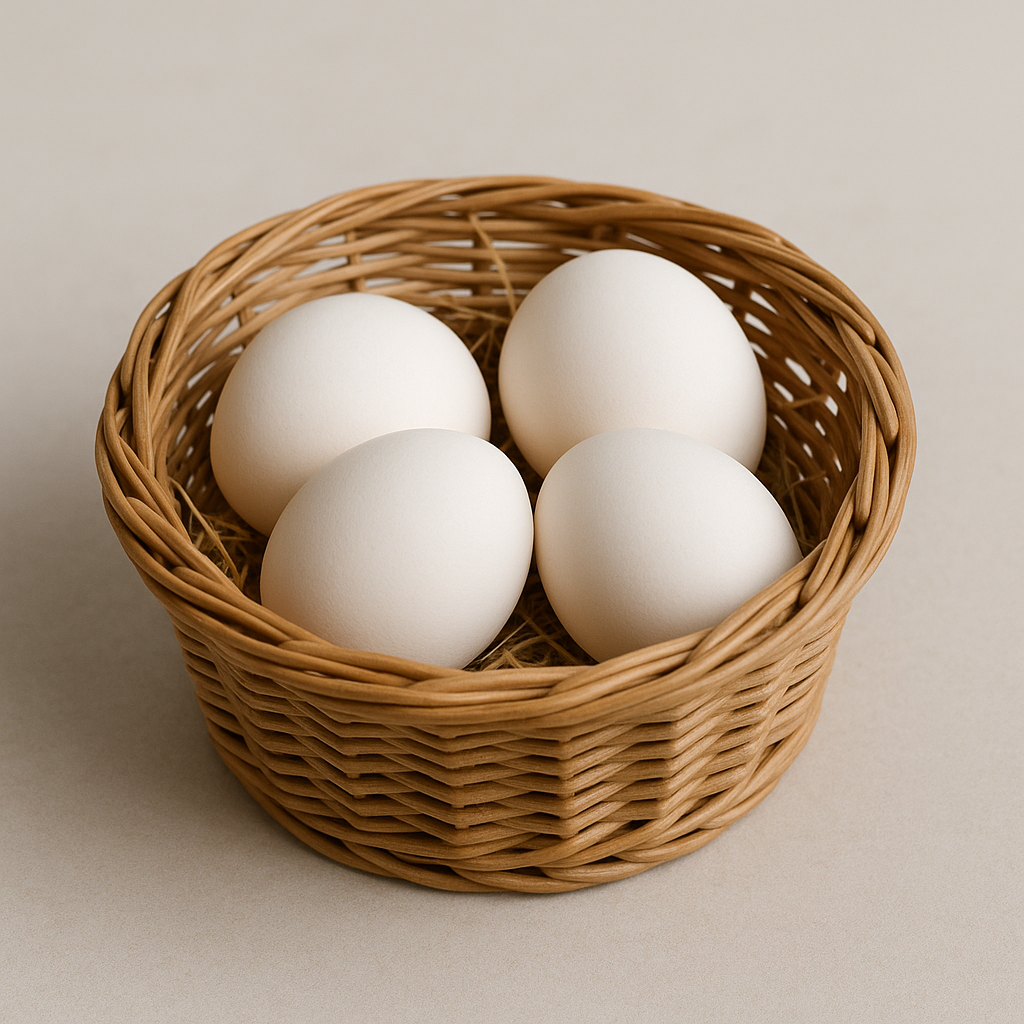 Uova Fresche di montagna confezioni da 4